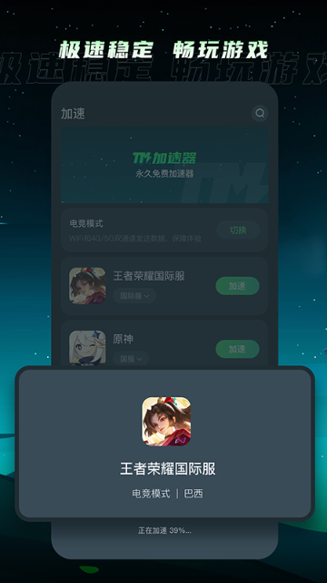 TM加速器介绍图