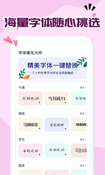 字体介绍图