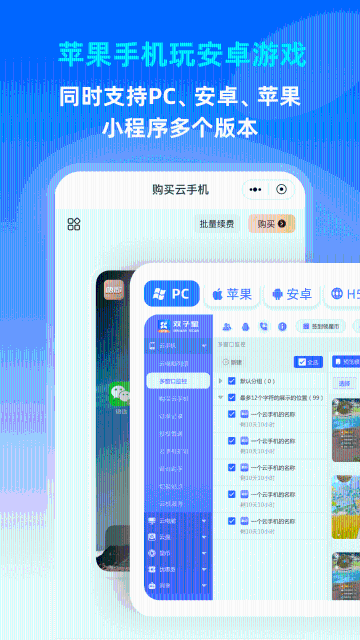 双子星云手机介绍图