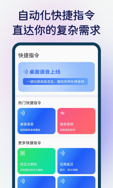 快捷指令介绍图