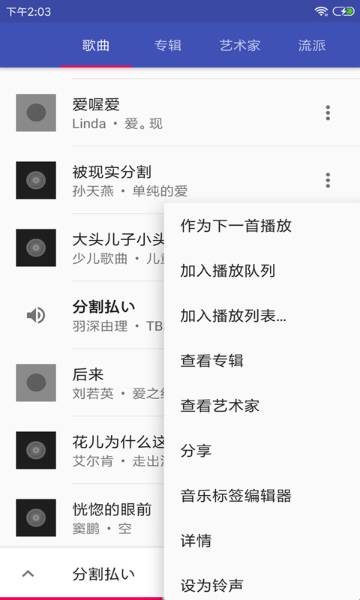 音乐播放器HiFi介绍图