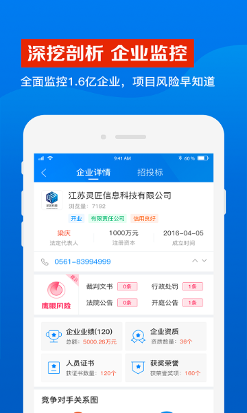 鹰眼通招标采购网介绍图