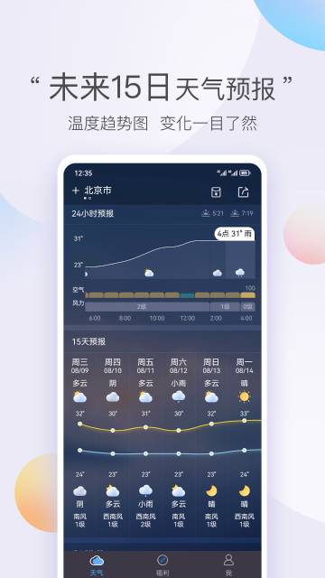 墨迹天气极速版介绍图