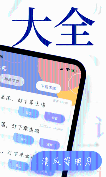 字体介绍图